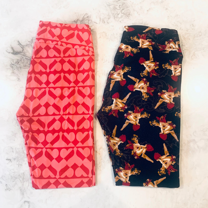 Lularoe Valentine’s Day Collection Butter Soft Leggings Set (A) 1