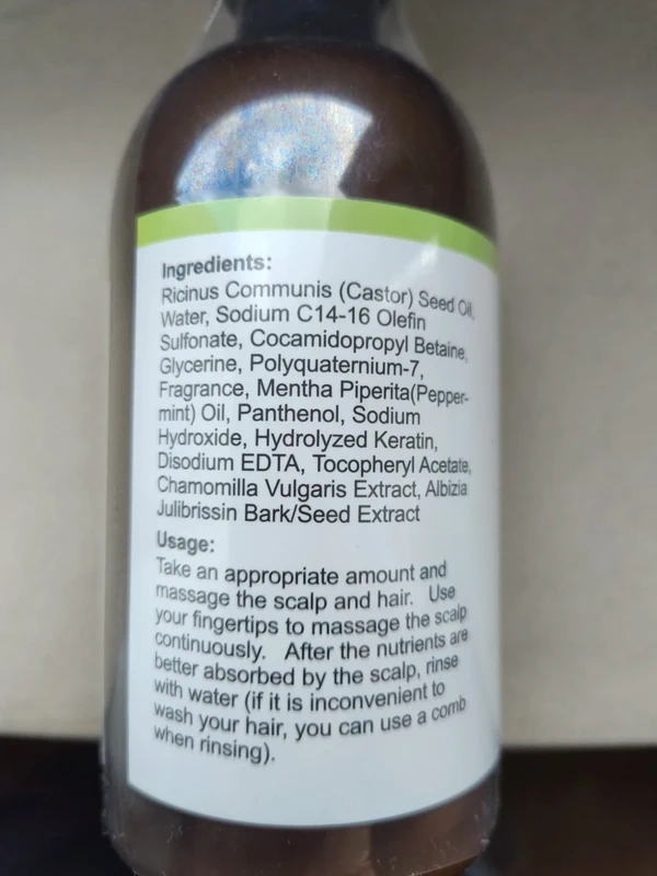 Castor oil shampoo - photo numéro 5