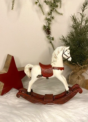 Schaukelpferd Weihnachtsdeko Weihnachten Advent Deko, merk: DEKO, staat: Nieuw zonder prijskaartje, € 18,90, € 20,55 inclusief Kopersbescherming