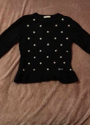 Maglioncino con perle , brand: Liu Jo Kids, condizioni: Ottime, taglia: 5 anni / 110 cm, €20.00, €21.70 include la Protezione acquisti