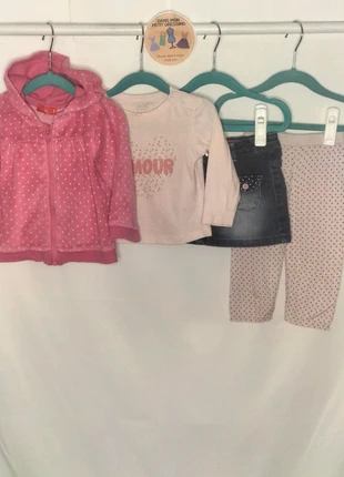 🍪 Ensemble fille 12 mois 🩷, marca: Tissaia, estado: Bueno, tamaño: 9-12 meses / 74 cm, 2,80 €, 3,64 € Protección al comprador Pro incluida