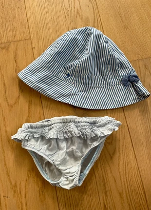Maillot culotte et chapeau jacadi, brand: Jacadi, condition: Very good, size: 9-12 months / 74 cm, €5.00, €5.95 includes Buyer Protection