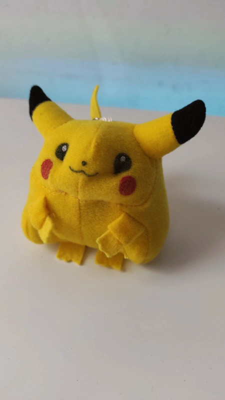 Portachiavi Pikachu Pokemon Plush Toy vintage Keychain