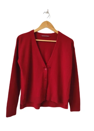 Gilet cargidan 100% pur cachemire Comptoir Des Cotonniers Banana T1 rouge bordeaux NEUF, marca: Comptoir des Cotonniers, estado: Novo sem etiquetas, tamanho: S / 36 / 8, €65.00, €68.95 inclui Proteção do Comprador