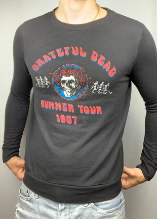 Pull Noir fin Grateful Dead, marque: Vintage Dressing, état: Très bon état, taille: S, 15,00 €, 16,45 € Protection acheteurs (Pro) incluse