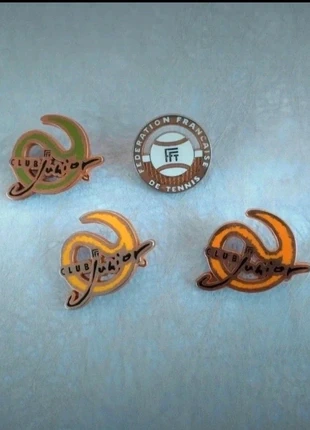 🐞 Lot de pin's tennis FFT 🐞, estado: Muy bueno, 4,00 €, 4,90 € Protección al comprador incluida