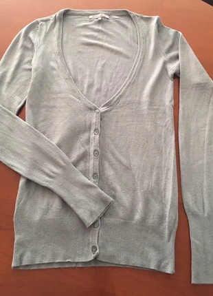 Gilet taille S bleu gris - Bershka, marque: Bershka, état: Bon état, taille: S / 36 / 8, 5,00 €, 5,95 € Protection acheteurs incluse