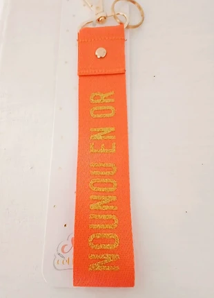 STC.Porte-clés orange & doré "nounou en or", marca: STC, estado: Nuevo con etiquetas, 1,00 €, 1,75 € Protección al comprador incluida