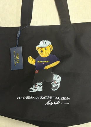Sac en toile noir Ralph Lauren, brand: Ralph Lauren, condizioni: Nuovo con cartellino, €32.00, €34.30 include la Protezione acquisti