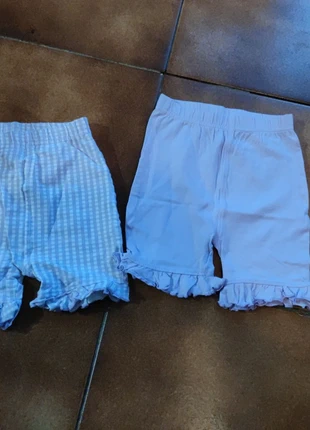 2 shorts coton, marque: Kimbaloo, état: Bon état, taille: 9-12 mois / 74 cm, 1,00 €, 1,75 € Protection acheteurs incluse