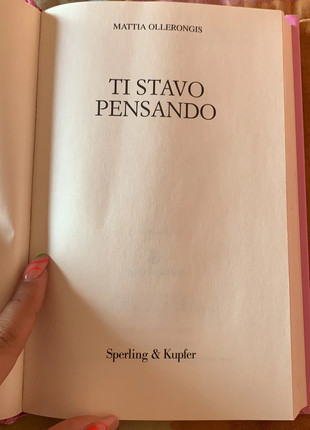 Ti stavo pensando - Mattia Ollerongis - Libro - Sperling & Kupfer