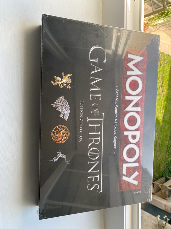 MONOPOLY JEU DE Société Game of Thrones Edition Collector Neuve