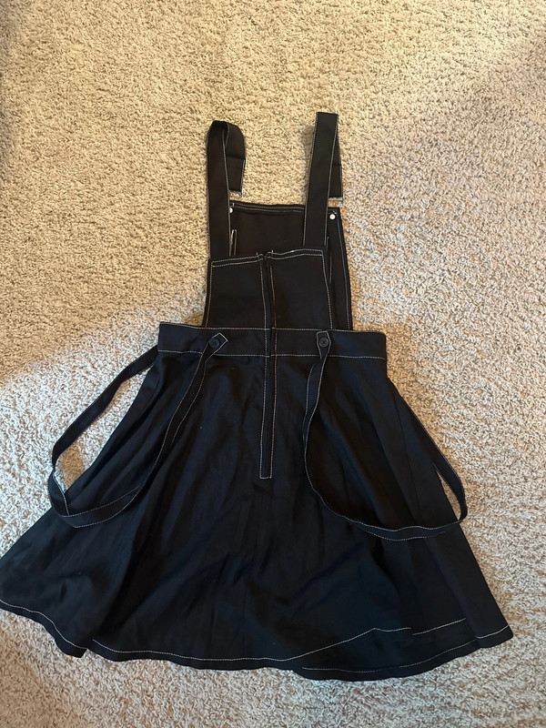 black overall dress 2