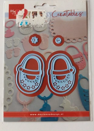 Creatables Chaussons bébé Marianne design, brand: Marianne Design, condition: Very good, €1.00, €1.75 includes Buyer Protection
