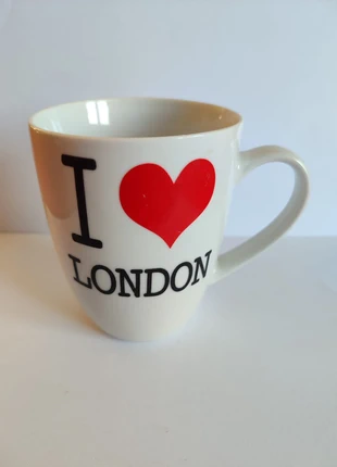 Mug I love LONDON – souvenir emblématique en céramique blanche, estado: Nuevo sin etiquetas, 2,50 €, 3,33 € Protección al comprador incluida