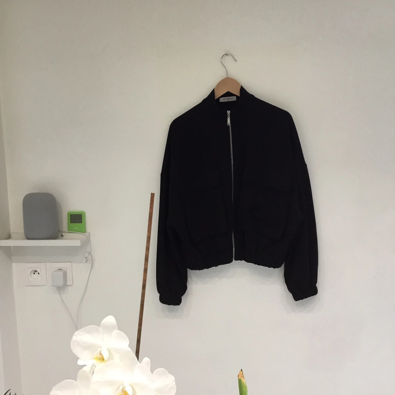 Blouson noir by Swan taille m/L 2