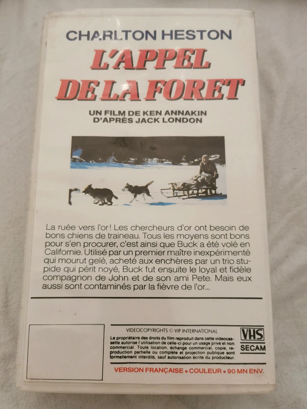 L'Appel de la forêt - VHS
