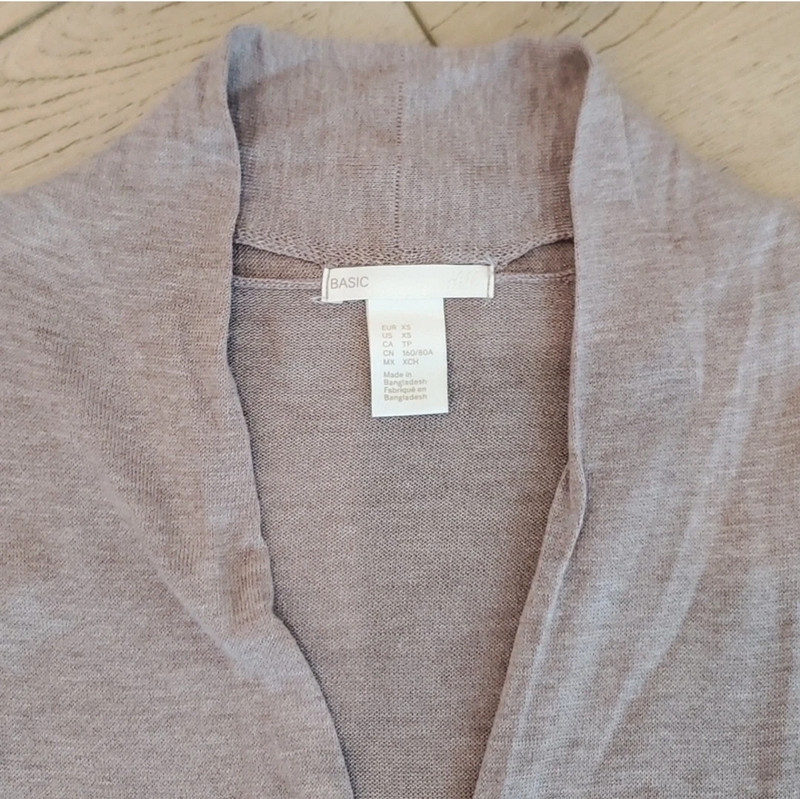 H&M Shoulder V-Neck Wrap Sweater 3