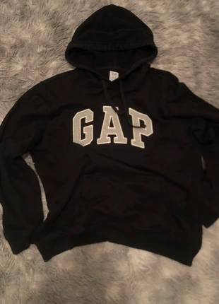 GAP Noir Vintage Hoodie Baggy/Large, Size L, Felpa con Cappuccio, marca: GAP, estado: Muy bueno, tamaño: L, 16,00 €, 17,50 € Protección al comprador incluida