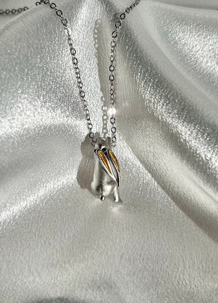 Silver Bunny Necklace – Whimsical & Sweet, condition: Very good, £15.99, £17.49 includes Buyer Protection