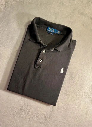 Polo Ralph Lauren couleur noir logo poney blanc – Taille L, brand: Ralph Lauren, condizioni: Ottime, taglia: L, €15.00, €16.45 include la Protezione acquisti Pro