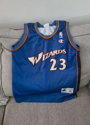 Vintage Wizards Jordan 23 NBA Champion Jersey, brand: Authentic Athletic Apparel, condition: Very good, size: 14 years / 164 cm, £40.00, £43.50 includes Buyer Protection