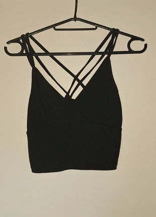 Crop top goth, marque: Shein, état: Très bon état, taille: S / 36 / 8, 5,00 €, 5,95 € Protection acheteurs incluse