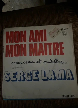 Vinyle Serge Lama, mon ami, mon maître, condizioni: Ottime, €1.00, €1.75 include la Protezione acquisti