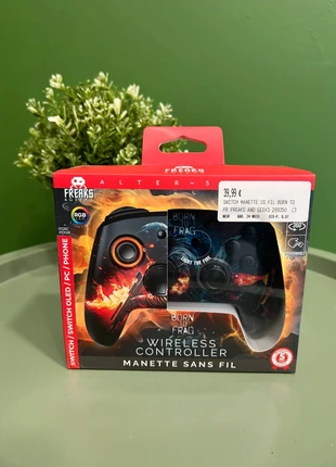 Manette Switch Sans Fil Freak&Geeks, marke: freaks geeks, zustand: Neu, mit Etikett, 39,99 €, 42,69 € beinhaltet Vinted-Käuferschutz Pro