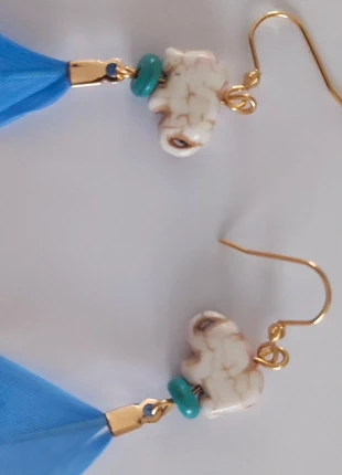 Boucles d'oreilles éléphants, zustand: Sehr gut, 5,00 €, 5,95 € beinhaltet Vinted-Käuferschutz Pro