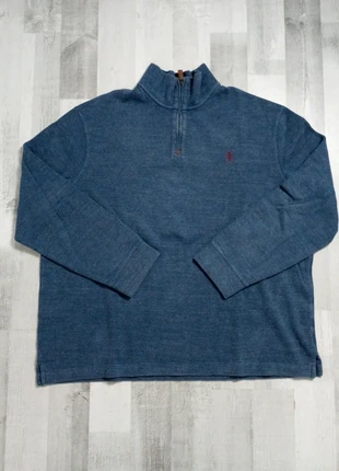 Pull 1/4 zip halfs zip Ralph Lauren bleu marine taille XXL homme, marke: Ralph Lauren, zustand: Sehr gut, größe: XXL, 35,00 €, 37,45 € beinhaltet Vinted-Käuferschutz Pro