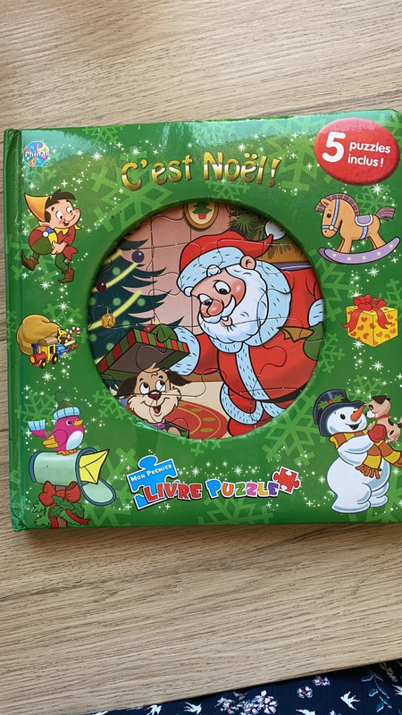 Mon livre-puzzle de Noël