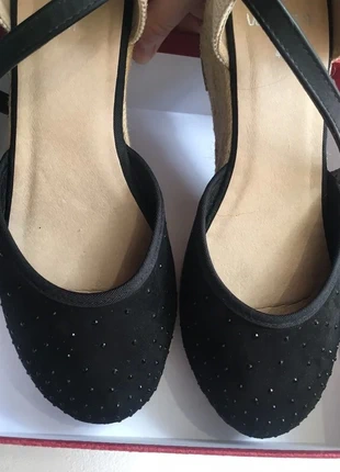 sandales cordes Compensées noires, brand: Gémo, condizioni: Ottime, taglia: 41, €9.00, €10.15 include la Protezione acquisti