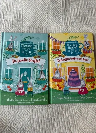 Set of 2 books Theekop Huisje, staat: Heel goed, € 10,00, € 11,20 inclusief Kopersbescherming