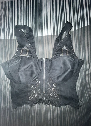 Top noir , marca: Noir, estado: Muito bom, tamanho: S / 36 / 8, €2.00, €2.80 inclui Proteção do Comprador