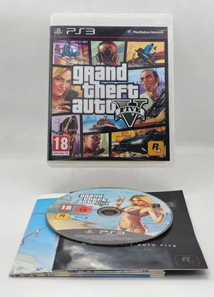 Grand Theft Auto V, PS3, Rockstar Games, 2013, Complet VF STFR, condition: Good, €4.99, €5.94 includes Buyer Protection Pro