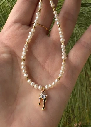 Collier Neuf 36+6cm Perles véritables d’eau douce, marke: Original, zustand: Neu, 22,00 €, 23,80 € inklusive Vinted-Käuferschutz