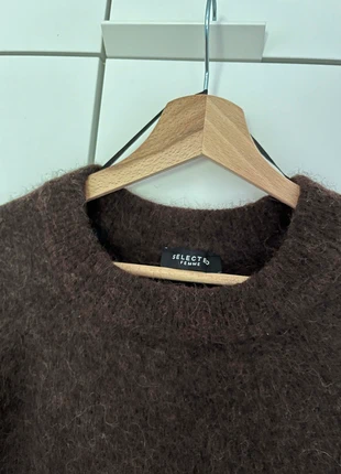 Selected Femme Knit Dress Chocolate Brown, merk: Selected, staat: Heel goed, maat: S / 36 / 8, € 40,00, € 42,70 inclusief Kopersbescherming