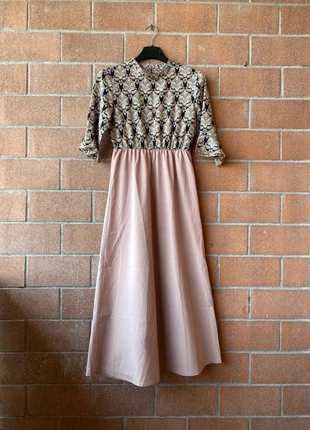 Abito con manica arricciata con cintura/Robe à manches froncées avec ceinture, marke: Shein, zustand: Sehr gut, größe: XS / 34 / 6, 5,00 €, 5,95 € inklusive Vinted-Käuferschutz