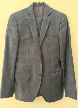 Costume Homme Profilo By Bosi - Laine Vierge - Motif Carreaux - Taille 46 IT (Petit) - Parfait état, brand: PROFILO, condition: Very good, size: 46, €150.00, €158.20 includes Buyer Protection