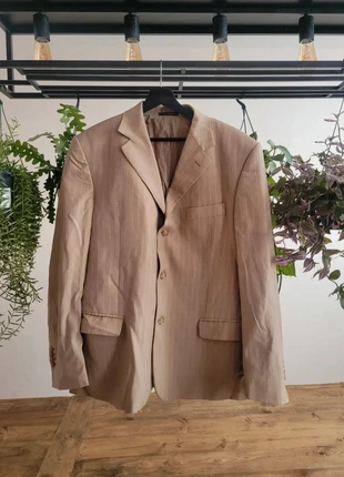 Veste blazer beige Yves Saint Laurent Vintage taille 44/46, brand: Yves Saint Laurent, condizioni: Buone, taglia: M / IT 42 / EU 38, €72.00, €76.30 include la Protezione acquisti