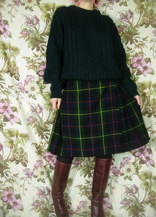 jupe kilt jupe tartan jupe portefeuille vintage pure laine vierge, brand: Vintage Dressing, condition: Very good, size: XS / 34 / 6, €45.00, €47.95 includes Buyer Protection Pro