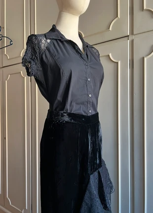 Charles Vögele Black Blouse Lace Detail size M, brand: Charles Vögele, condizioni: Ottime, taglia: M / IT 42 / EU 38, €4.50, €5.43 include la Protezione acquisti