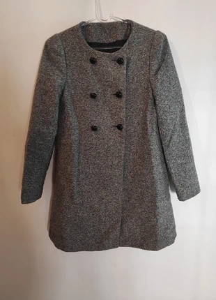 Abrigo gris jaspeado vintage, marca: Vintage Dressing, estado: Muito bom, tamanho: S / 36 / 8, €14.00, €15.40 inclui Proteção do Comprador