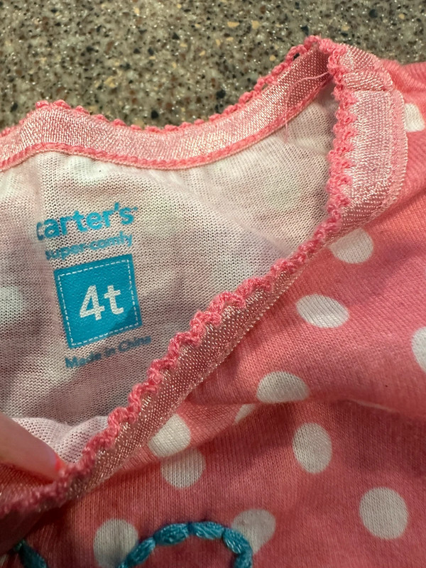 Girls 4t carters nightgown 2