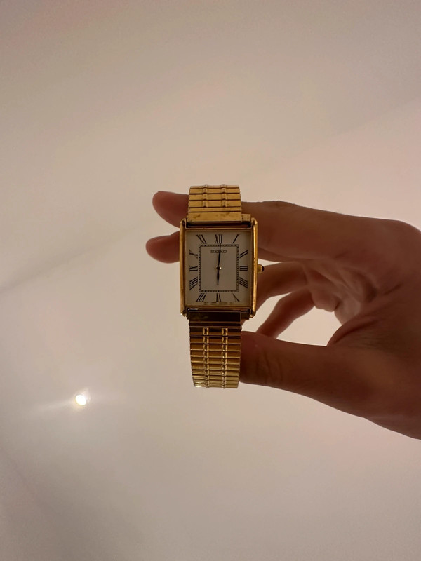 Seiko tank in gold vintage Vinted