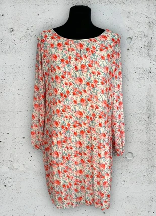 Robe Emma Ella fleurie à manches longues taille L / 40 / 12, marke: Emma & Ella, zustand: Sehr gut, größe: L / 40 / 12, 4,00 €, 4,90 € beinhaltet Vinted-Käuferschutz Pro