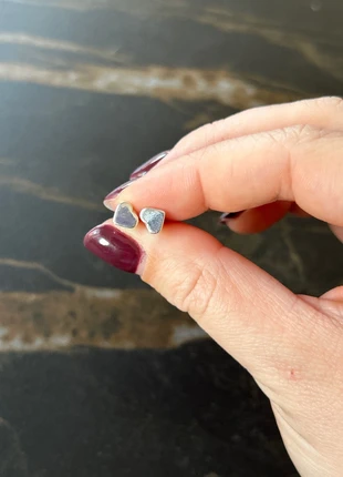 Zilveren hartjes, staat: Goed, € 1,00, € 1,75 inclusief Kopersbescherming