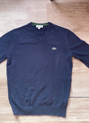 Pull-over Lacoste bleu marine col en V - Taille S - Excellent état, marke: Lacoste, zustand: Sehr gut, größe: S, 20,00 €, 21,70 € inklusive Vinted-Käuferschutz