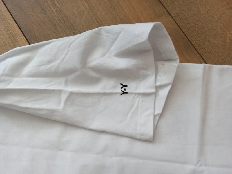 Tee shirt blanc et noir homme L - photo numéro 7